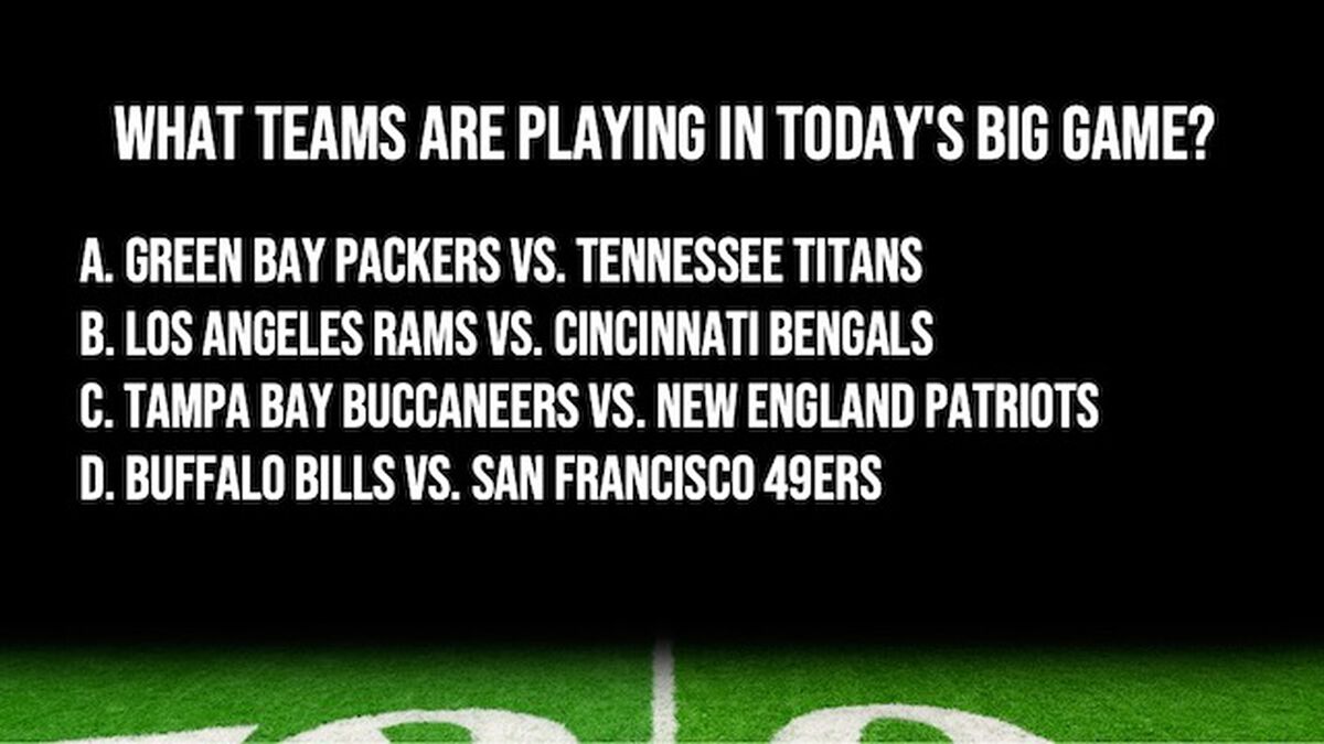 2022 Big Game Trivia and Predictions image number null